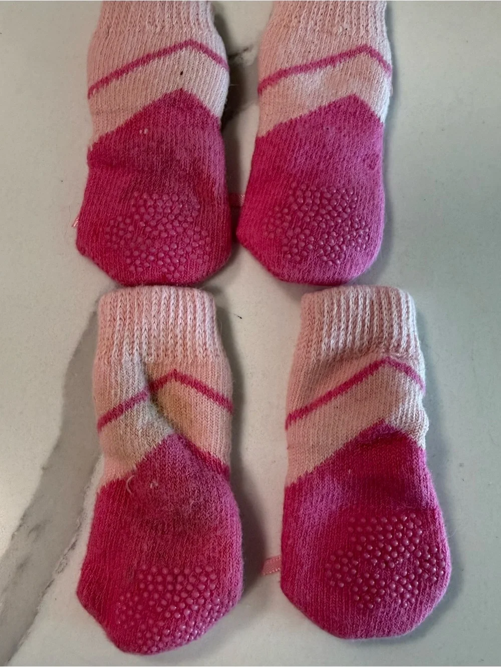 Pet Dog Slip On Princess Ballerina Socks Set Of 4 Pet Apparel Small EUC